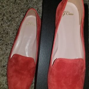 J Crew Suede Smoking Slipper